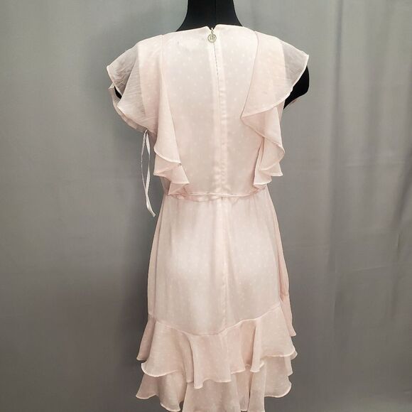 Tommy Hilfiger Polka Dot Petal Rose Organza Dress Size 6 - Picture 8 of 10